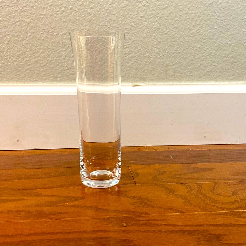 Crate and Barrel Stemless champagne flute